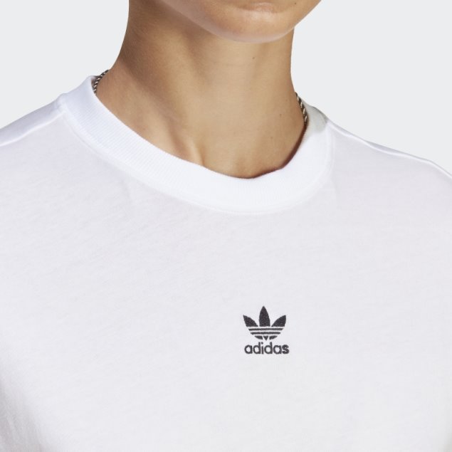 Camiseta Blanca Adidas Adicolor Essentials Regular