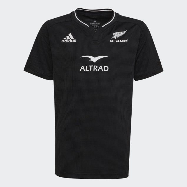 Camiseta Adidas All Blacks Rugby Primera Equipación Blanco Elegante