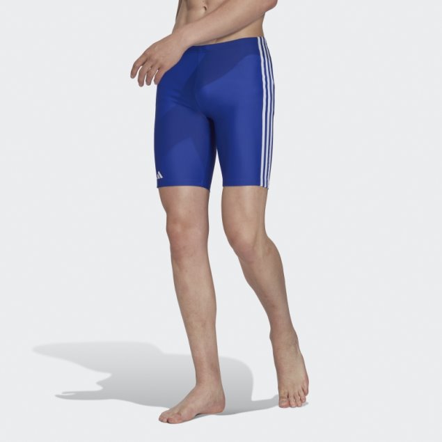 Bañador Adidas Azul Clásico Con 3 Rayas