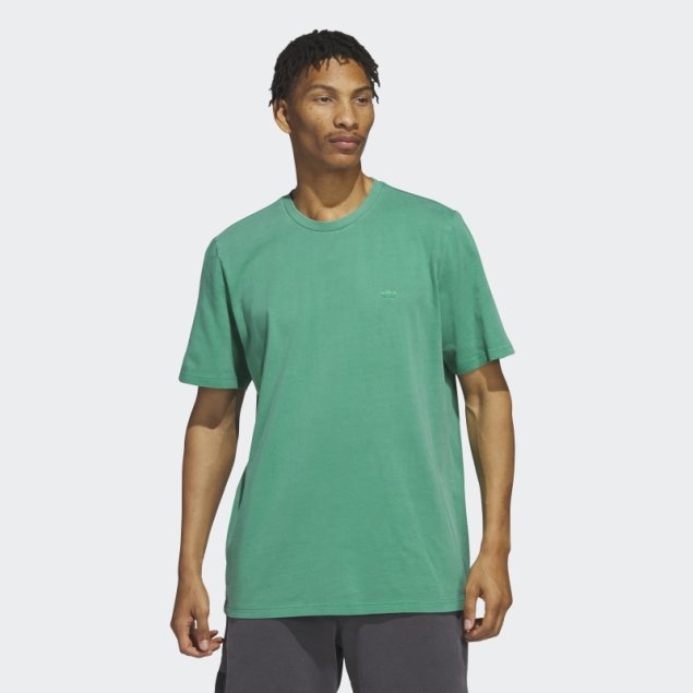 Camiseta De Peso Pluma Shmoofoil Adidas Court Verde