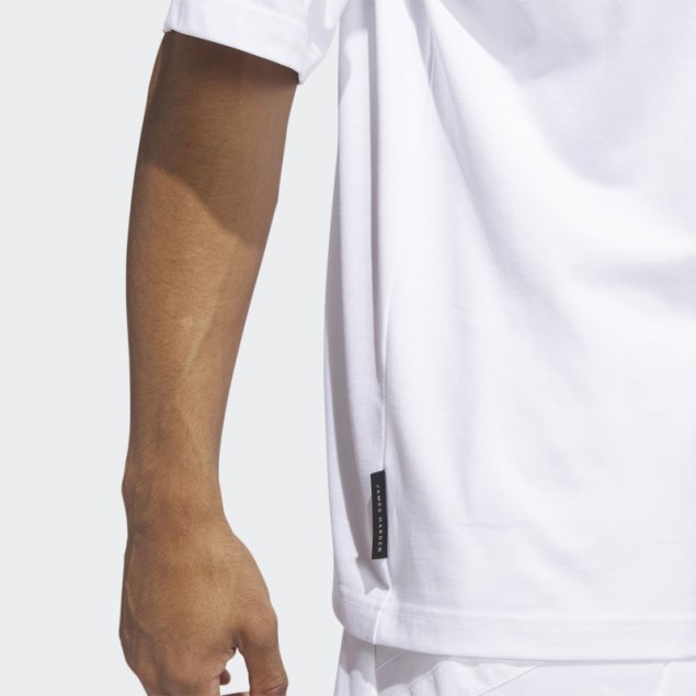 Camiseta Blanca Harden Travel Adidas