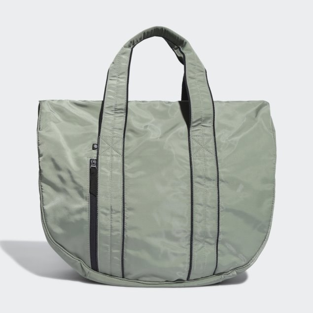 Bolso De Hombro Adidas Studio Tote Plata Verde