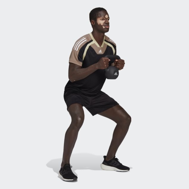 Camiseta De Entrenamiento Adidas Negra