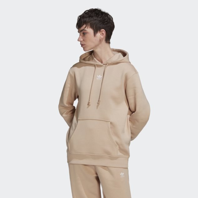 Adidas Sudadera Con Capucha Adicolor Essentials Beige