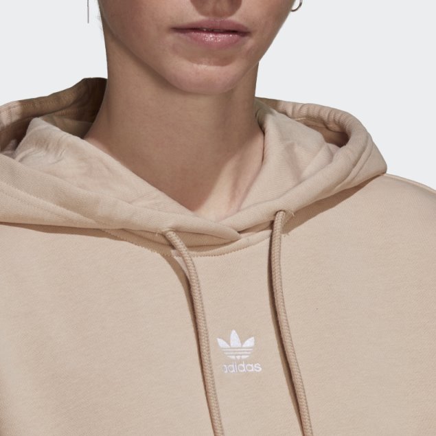Adidas Sudadera Con Capucha Adicolor Essentials Beige