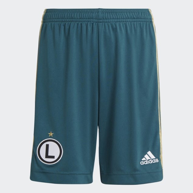 Pantalón Corto Primera Equipación Legia Warsaw 21/22 Adidas Verde Misterio