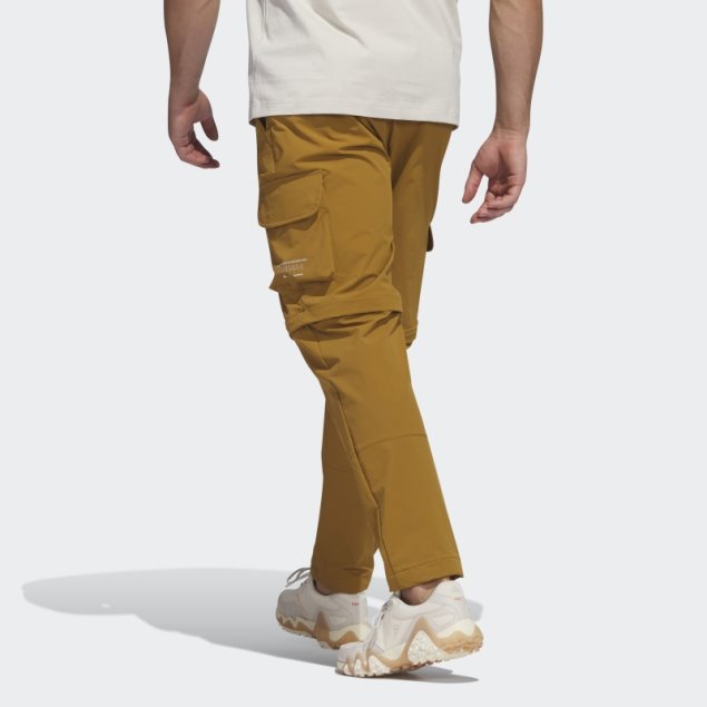 Pantalones De Golf Con Cremallera Adicross Bronce Adidas