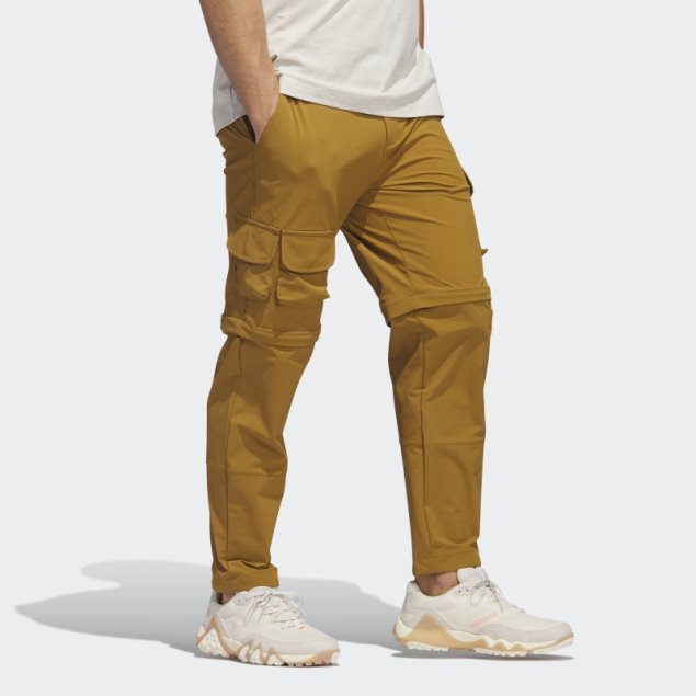 Pantalones De Golf Con Cremallera Adicross Bronce Adidas