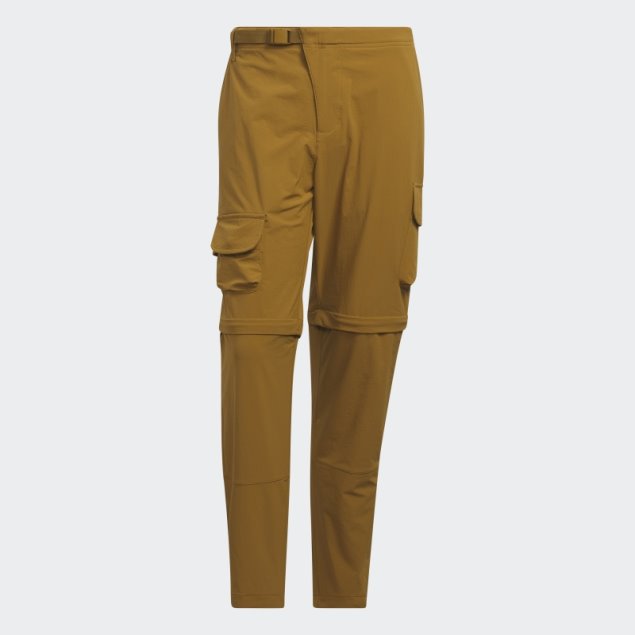 Pantalones De Golf Con Cremallera Adicross Bronce Adidas