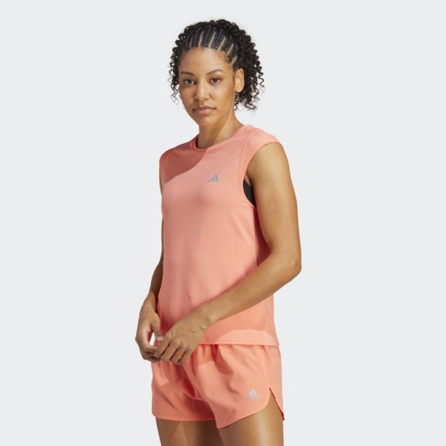 Camiseta X-city Running Heat.rdy Adidas Coral