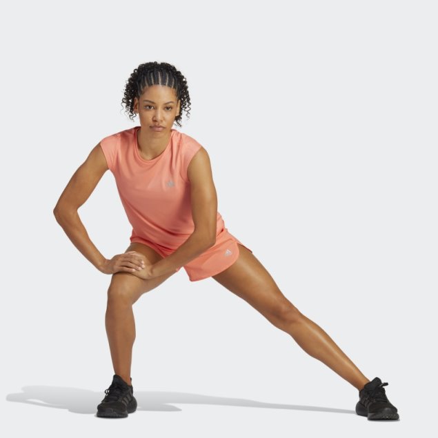 Camiseta X-city Running Heat.rdy Adidas Coral