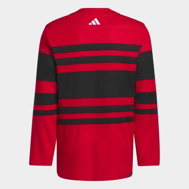 Adidas Rojo Alas Rojas Auténtico Reverso Retro Wordmark Camiseta