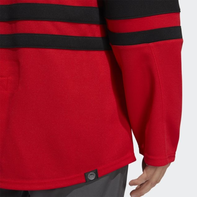 Adidas Rojo Alas Rojas Auténtico Reverso Retro Wordmark Camiseta