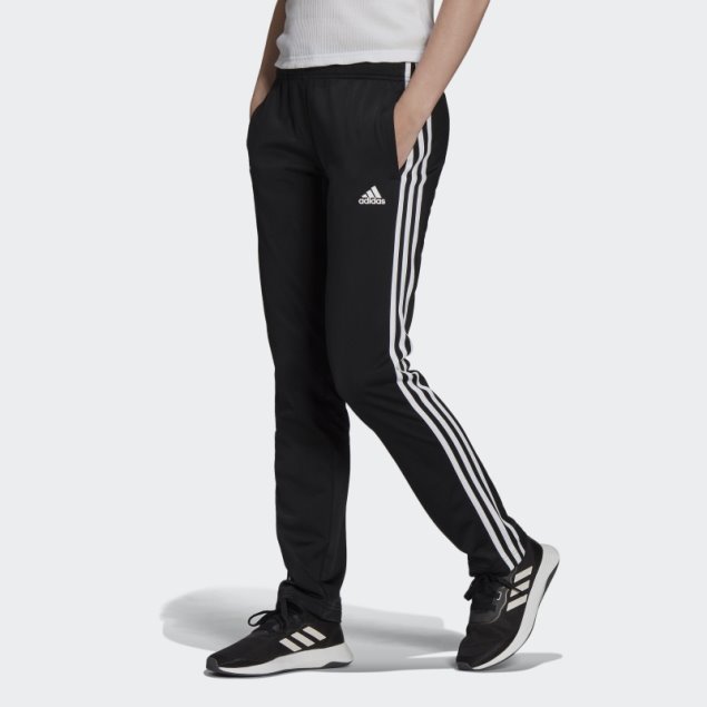 Adidas Pantalones De Chándal De Calentamiento Con 3 Rayas En Negro