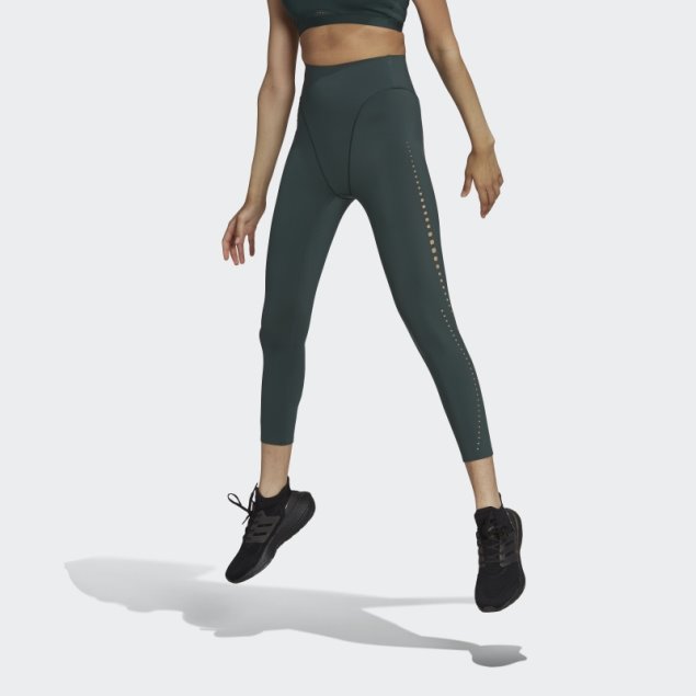 Optime Training Lo Mejor De Adidas 7/8 Leggings Verde Moda