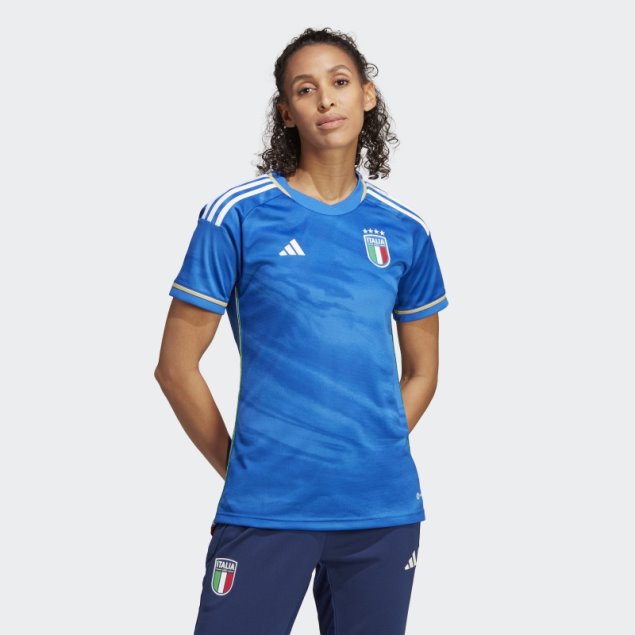 Camiseta Italia 23 Primera Equipación Adidas Azul