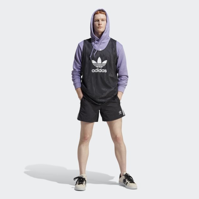 Adidas Adicolor Classics Camiseta De Baloncesto Blanca Con Trébol