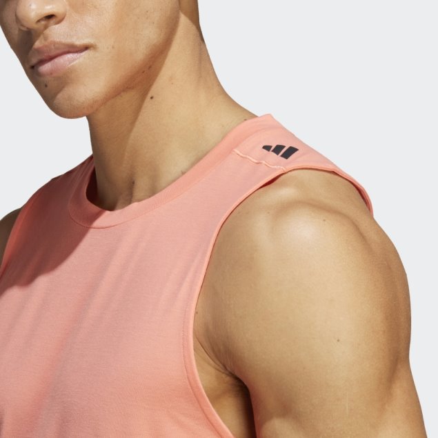Camiseta De Tirantes Adidas Coral Diseñada Para Entrenar
