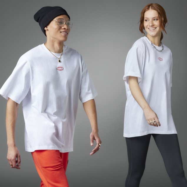 Camiseta Blanca San Valentin Adidas