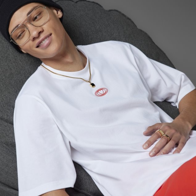 Camiseta Blanca San Valentin Adidas