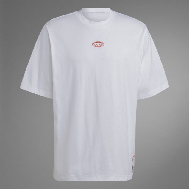 Camiseta Blanca San Valentin Adidas