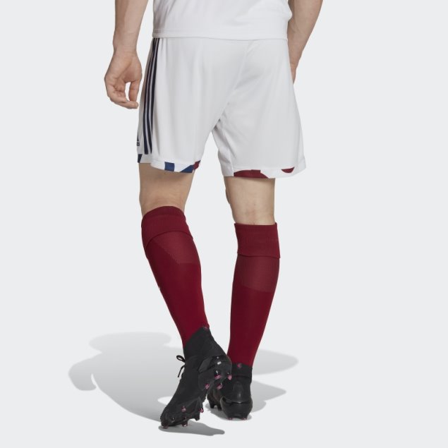 Pantalón Corto Blanco Girondins De Burdeos 22/23 Segunda Equipación Adidas