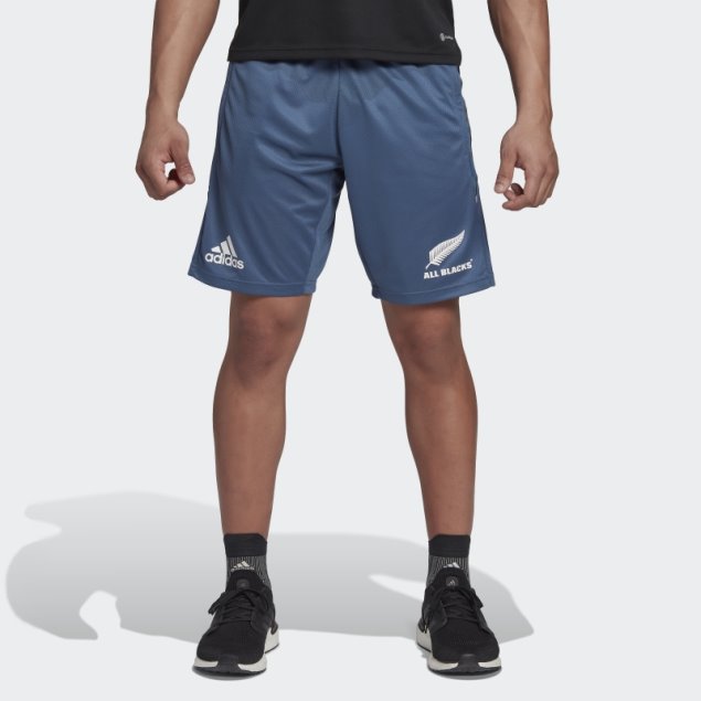 Pantalones Cortos De Gimnasia De Rugby All Blacks Adidas Acero