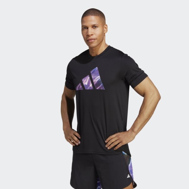 Camiseta De Entrenamiento Diseñada Para El Movimiento Hiit Adidas Negra