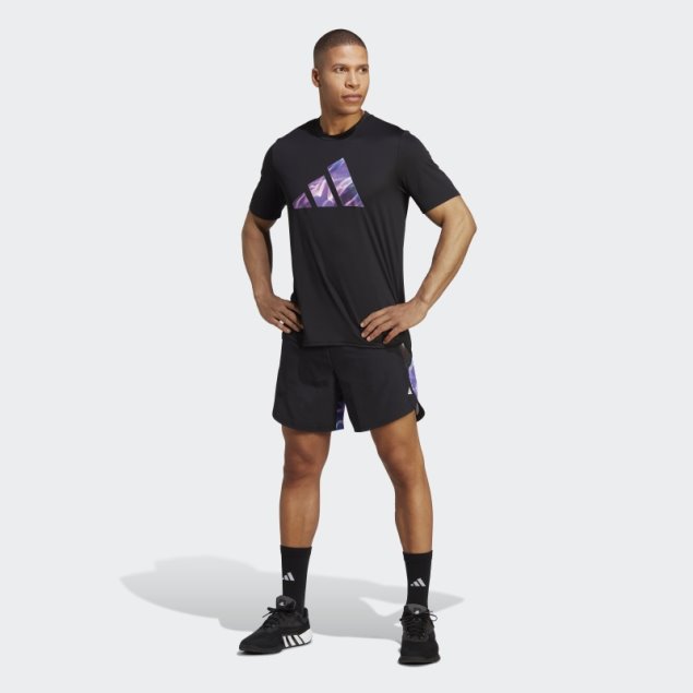 Camiseta De Entrenamiento Diseñada Para El Movimiento Hiit Adidas Negra