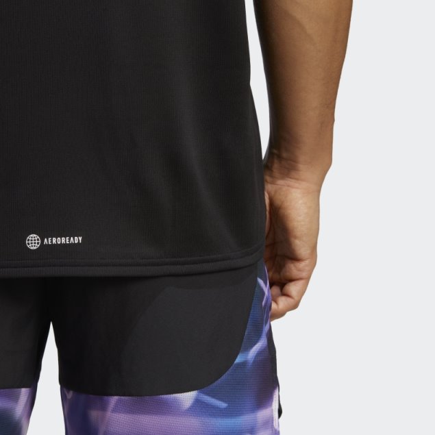 Camiseta De Entrenamiento Diseñada Para El Movimiento Hiit Adidas Negra