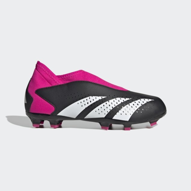 Adidas Predator Precision.3 Botas Para Terreno Firme Sin Cordones Rosa