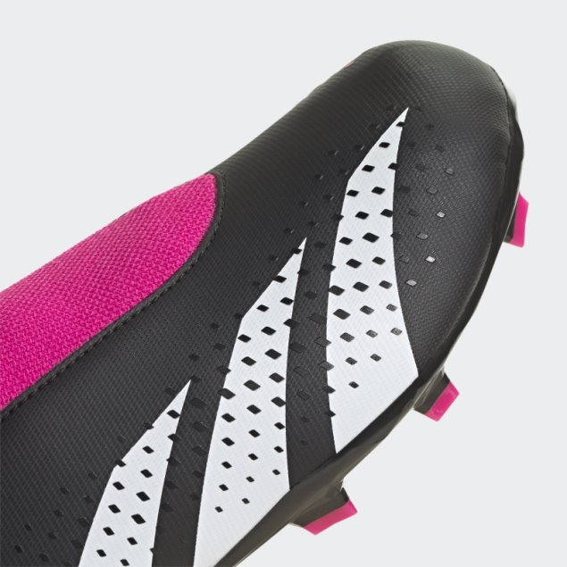 Adidas Predator Precision.3 Botas Para Terreno Firme Sin Cordones Rosa