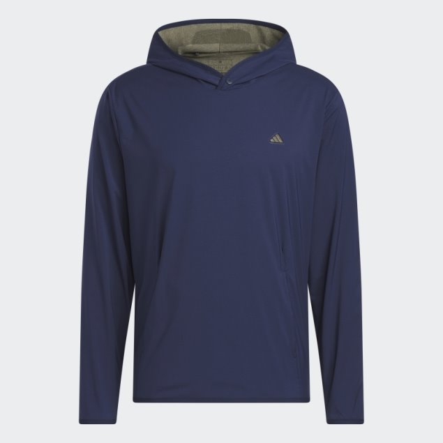 Sudadera Con Capucha De Golf Ligera Wind.rdy Go-to Azul Marino Adidas