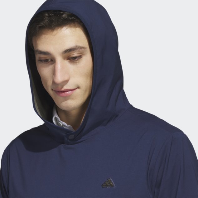 Sudadera Con Capucha De Golf Ligera Wind.rdy Go-to Azul Marino Adidas