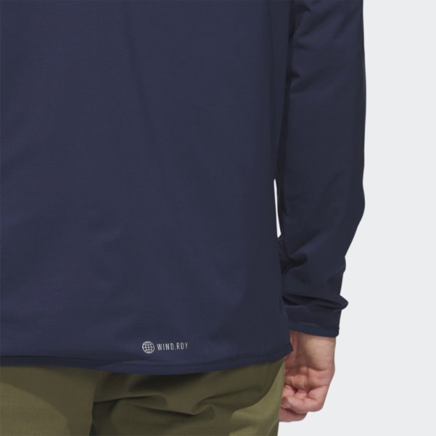 Sudadera Con Capucha De Golf Ligera Wind.rdy Go-to Azul Marino Adidas