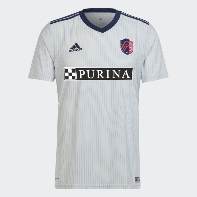Gris Adidas St. Camiseta Louis City Sc 23 Segunda