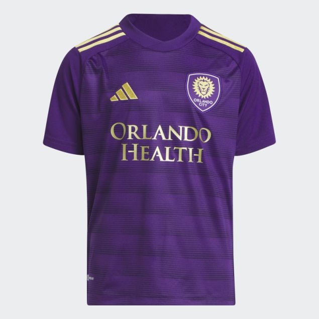 Camiseta Adidas Orlando City 23/24 Primera Equipación Morado Intenso