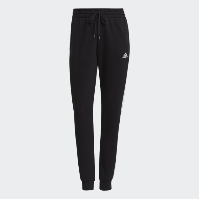 Pantalón Adidas Essentials De 3 Rayas En Negro