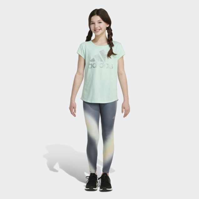 Mallas Adidas Rainbow Wrap Gris Medio