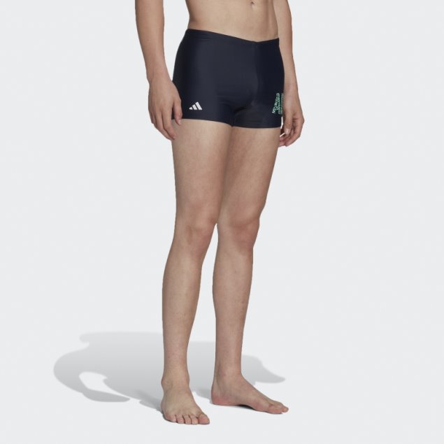 Calzoncillos De Baño Con Texto De Adidas De Tinta