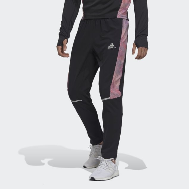 Adidas Own The Run Pantalones Colorblock Negros
