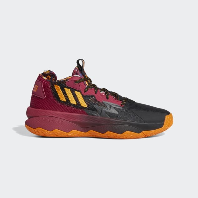 Dame 8 Hecho En China Zapatos De Baloncesto Negro Adidas
