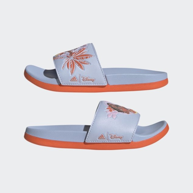 Zapatillas Adidas X Disney Adilette Comfort Moana Azul Amanecer Caliente