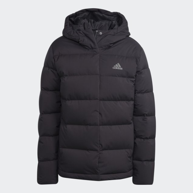 Chaqueta De Plumón Con Capucha Adidas Helionic Negra