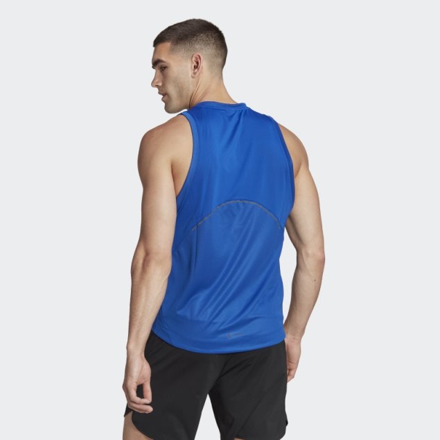 Camiseta De Entrenamiento Hiit Spin Azul Royal Adidas
