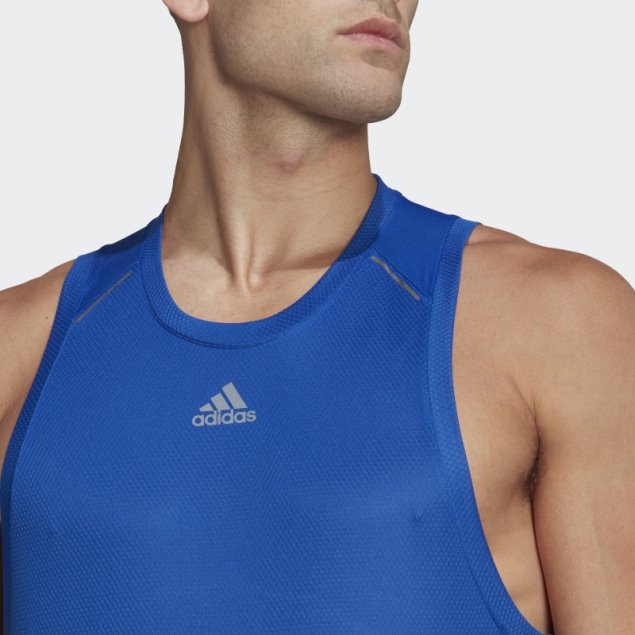 Camiseta De Entrenamiento Hiit Spin Azul Royal Adidas