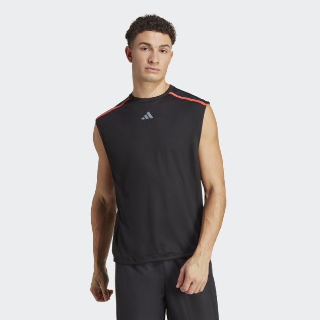 Camiseta De Entrenamiento Base Adidas Negra