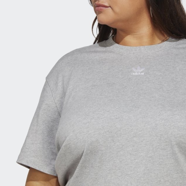 Camiseta Adicolor Essentials (talla Grande) Adidas Gris Medio