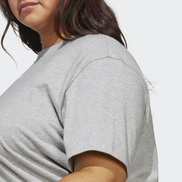 Camiseta Adicolor Essentials (talla Grande) Adidas Gris Medio