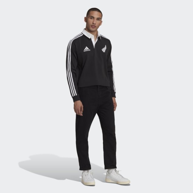 Polo All Blacks Rugby Heritage Negro Adidas
